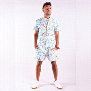 The Original ROMPHIM By ACED Design. In Splatter Print